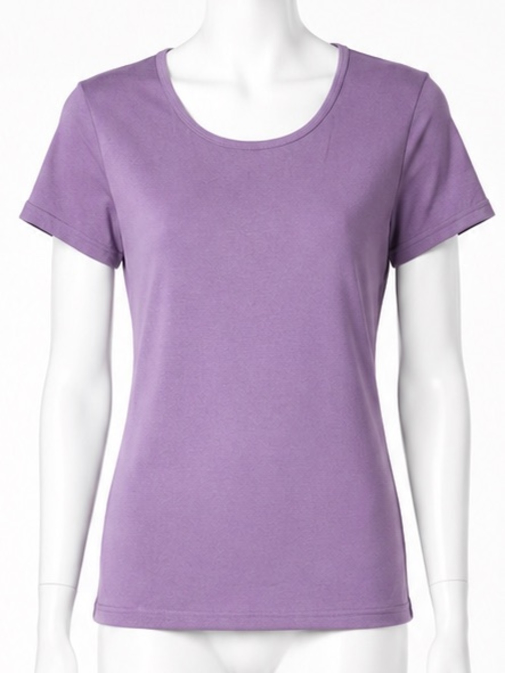32 Degree Cool Purple Crewneck Short-Sleeve Top size small